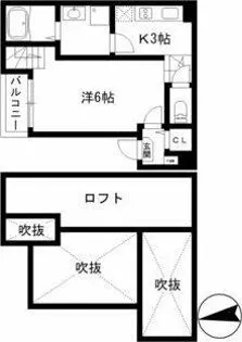 リヴェール森下【2階】の間取り