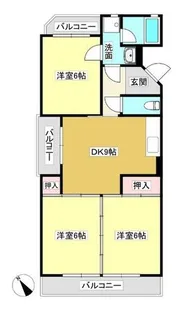 ハダジンマンション【103号室】の間取り