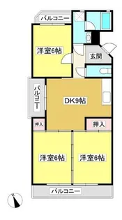 ハダジンマンション【103号室】の間取り