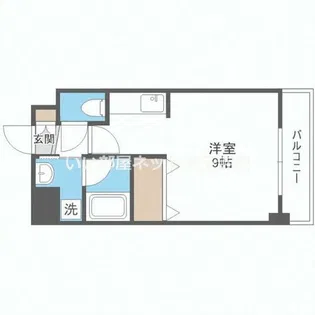 メゾン田中ー平野【2階】の間取り