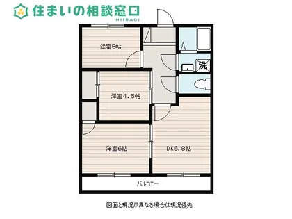 愛知県碧南市鶴見町6丁目【マンション】の間取り