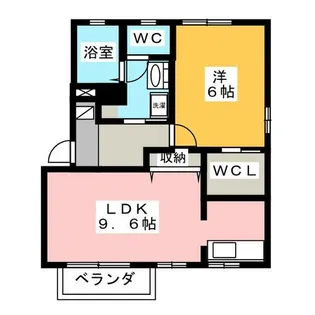 ステラA【2階】の間取り