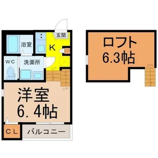 ハーモニーテラス大森【1階】の間取り
