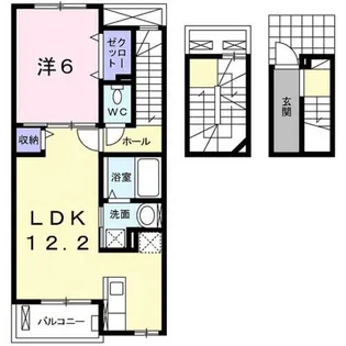 パールアイランド【3階】の間取り