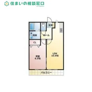 愛知県西尾市小島町郷前【アパート】の間取り