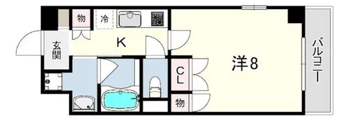 レガーロ【4階】の間取り