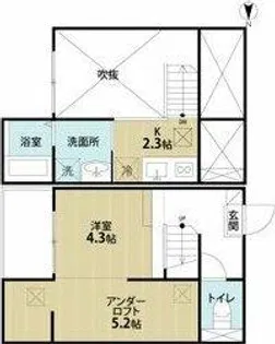 Lemuria(レムリア)【2階】の間取り