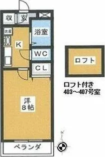 プライムステージK【4階】の間取り