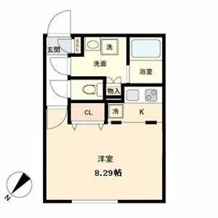 Branche覚王山【5階】の間取り