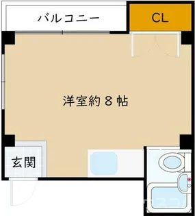 ヴィオラ壱番【4階】の間取り