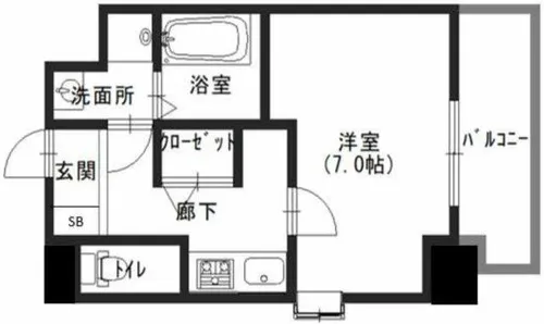 L-IDEA MINAMIHORIE【8階】の間取り