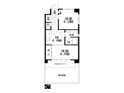 タキマツ第1マンション【1階】の間取り