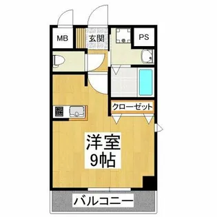 サワー・ドゥ白鷺【1階】の間取り