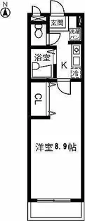 Casa Inaba【207号室】の間取り