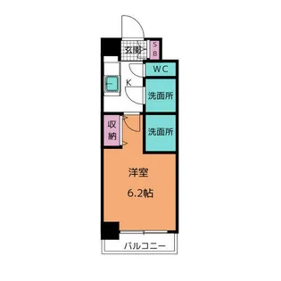 S-RESIDENCE野並駅前broad【12階】の間取り