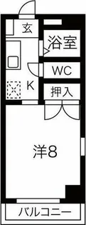 アーバンライフヤマゼン【4階】の間取り