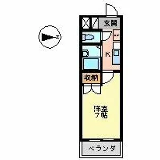 エトアール金山【2階】の間取り