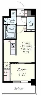 福岡県福岡市博多区那珂5丁目【マンション】の間取り