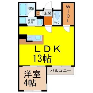 ロイヤルグレイス28【5階】の間取り
