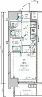 ディアレイシャス名駅WEST【2階】の間取り