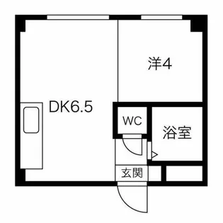 北欧しんたくビル【305号室】の間取り