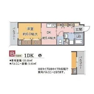 パイン ヴィレッジ【3階】の間取り