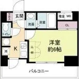 セレニテ新大阪カルム【5階】の間取り