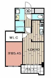 Studie小倉離宮【8階】の間取り