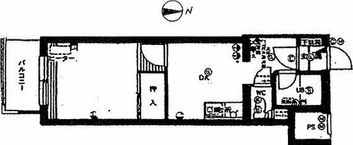 プレジデントハイム【2階】の間取り