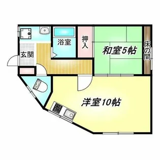 藤井寺大発マンション311【3階】の間取り