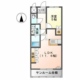 エトアール ヴィラ【2階】の間取り