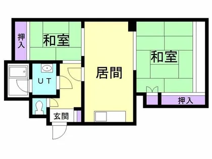 サンハイツ【304号室】の間取り