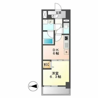 メイボーテセラ【8階】の間取り