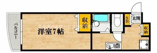 ビィーククレール【3階】の間取り