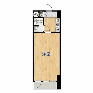 エクセレント中道【7階】の間取り