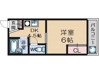 EST-1小野原【1階】の間取り
