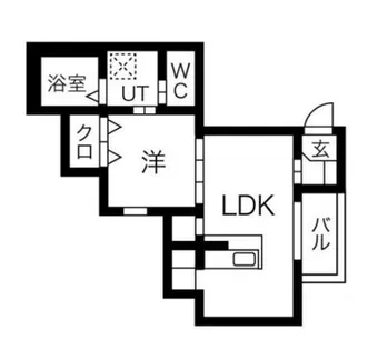 ウエストエム【2階】の間取り
