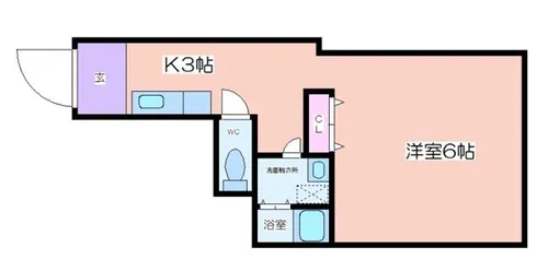 シルバーハイツ【102号室】の間取り