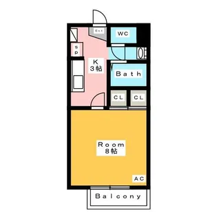 コージーコート【2階】の間取り