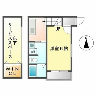 熱田スカイタワー【1階】の間取り