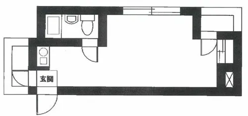 BWビル17【501号室】の間取り