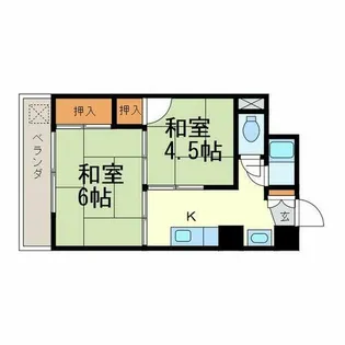 大須レジデンス(大須4)【611号室】の間取り
