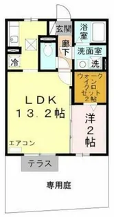 兵庫県姫路市網干区垣内西町【アパート】の間取り
