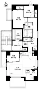 3LDKの間取り画像