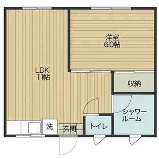 カーサバレンシア【2階】の間取り