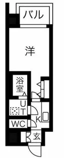 レジュールアッシュ塚本レジデンス【9階】の間取り