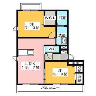 Livie青山【3階】の間取り