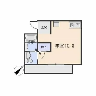 伝兵衛【103号室】の間取り