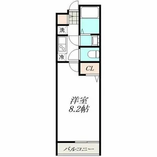 RESENCE CHIKUSA【3階】の間取り