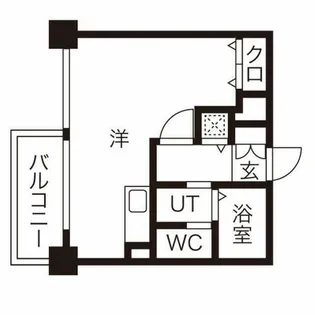CASA GRAN洛西【5階】の間取り